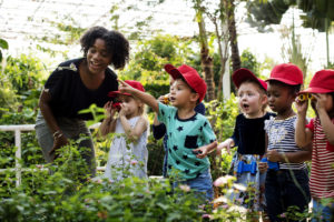 Children on a field trip; field trip preparation guide.